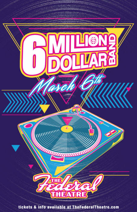 The 6 Million Dollar Band - The Ultimate 80's Band!!