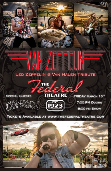 Van Zeppelin (tribute to Led Zeppelin & Van Halen!)