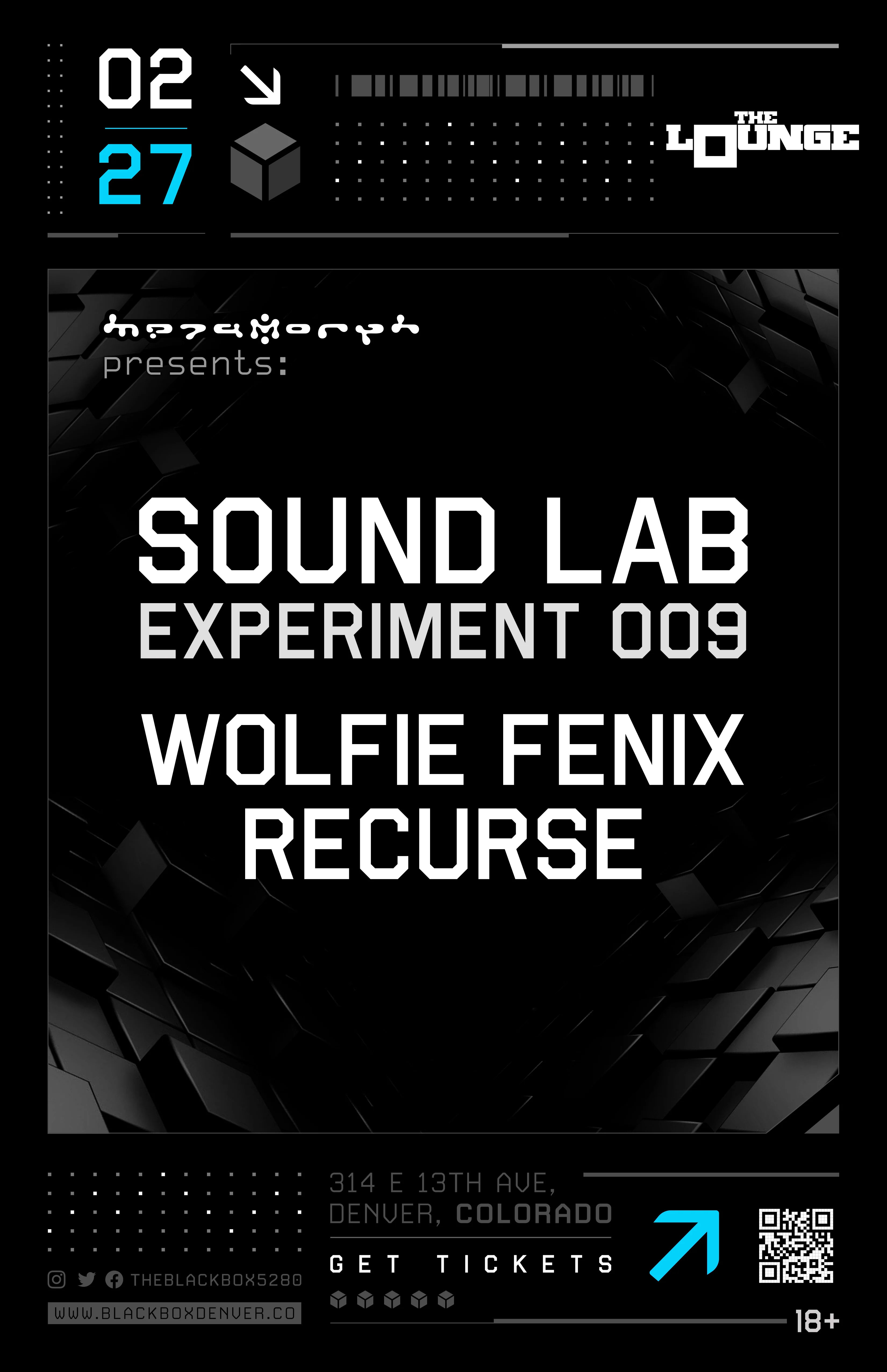 metaMorph: Sound Lab Experiment 009 w/ Wolfie Fenix & Recurse