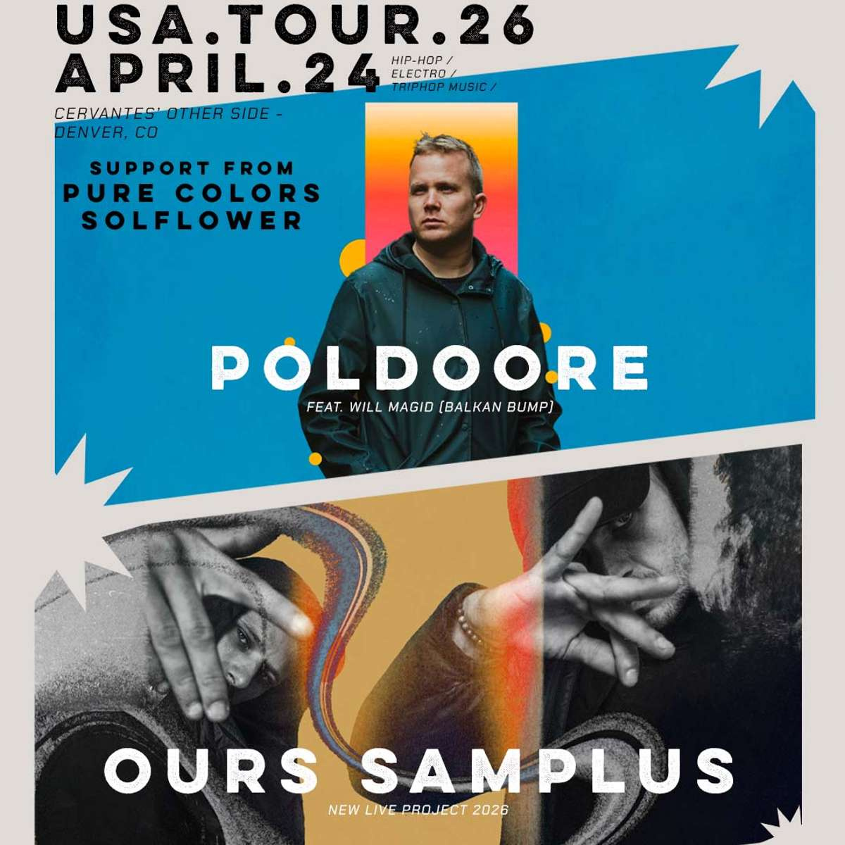 Poldoore & Ours Samplus w/ Pure Colors, SOLFLOWER