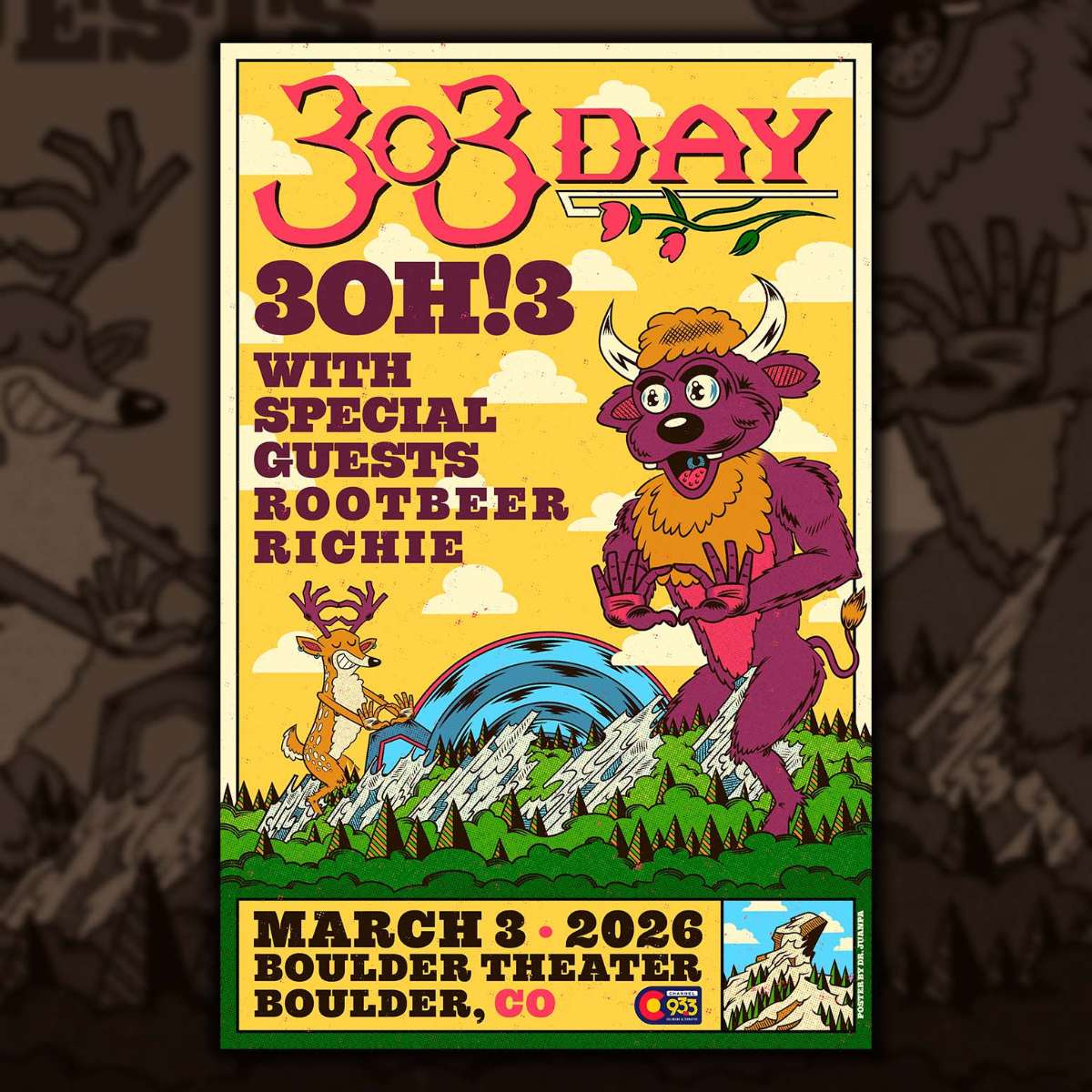 **SOLD OUT** 3OH!3 w/ Rootbeer Richie AT BOULDER THEATER