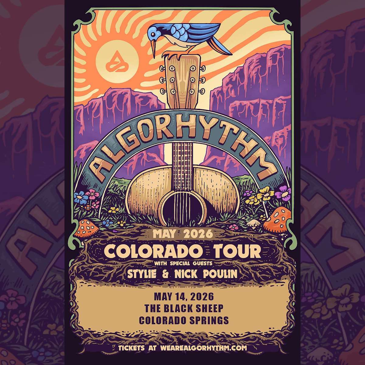 Algorhythm ft. members of Stick Figure, SOJA, Three Legged Fox w/ Stylie, Nick Poulin AT THE BLACK SHEEP