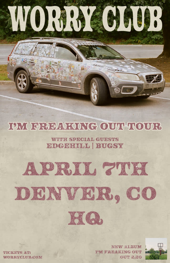 Worry Club - I'm Freaking Out Tour