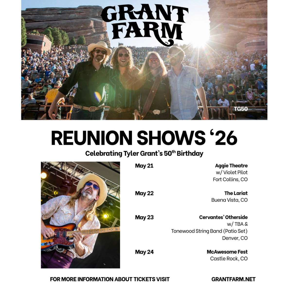 Grant Farm Reunion w/ Tonewood String Band (Patio Set)