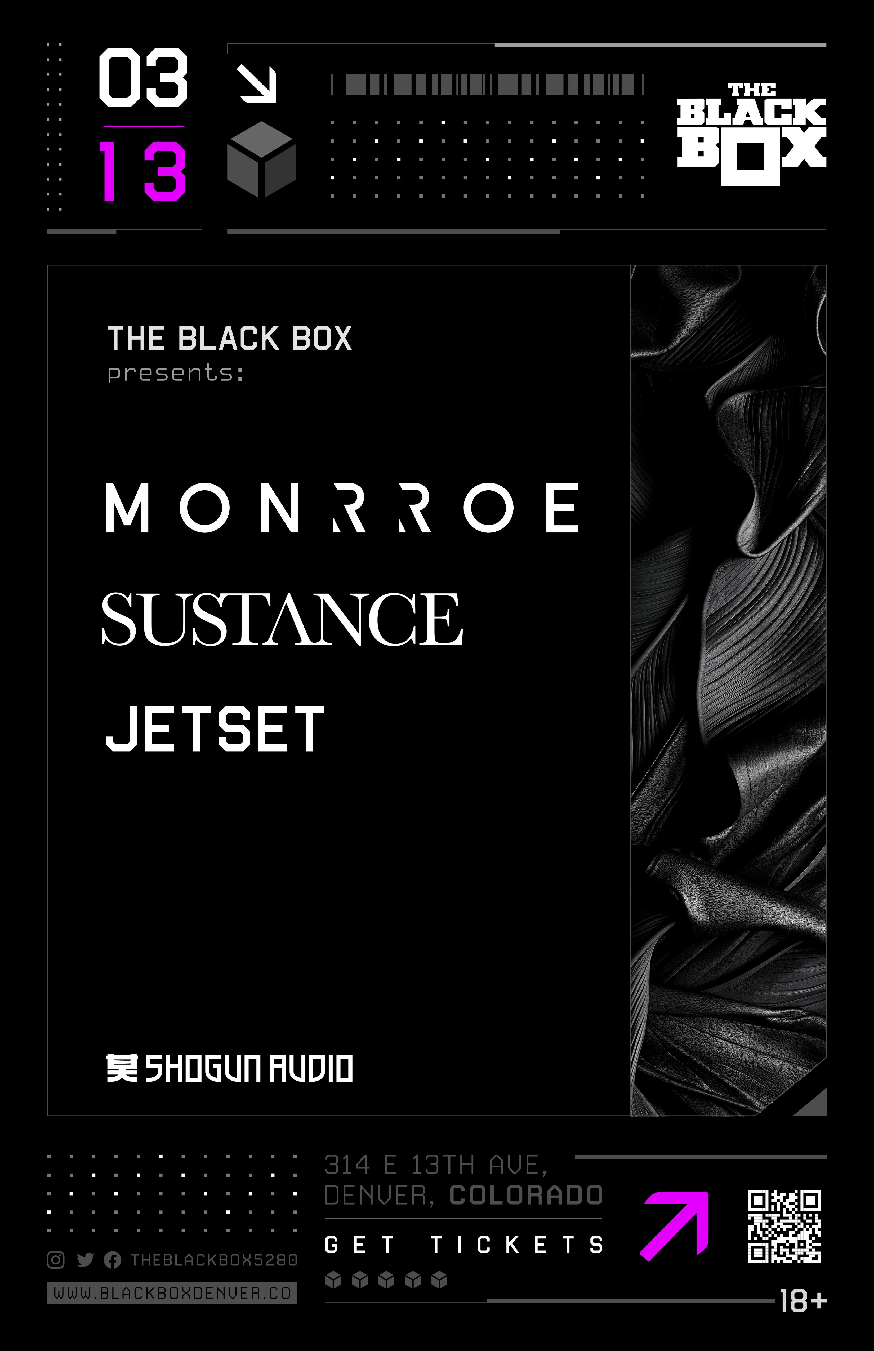 MONRROE. x Sustance w/ Jetset