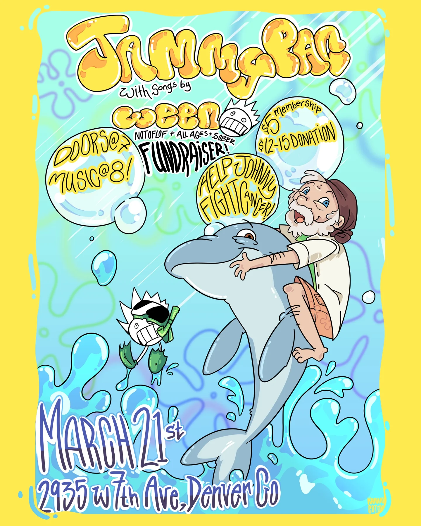 Jammy Pac Fundraising Show (Ween Tribute)