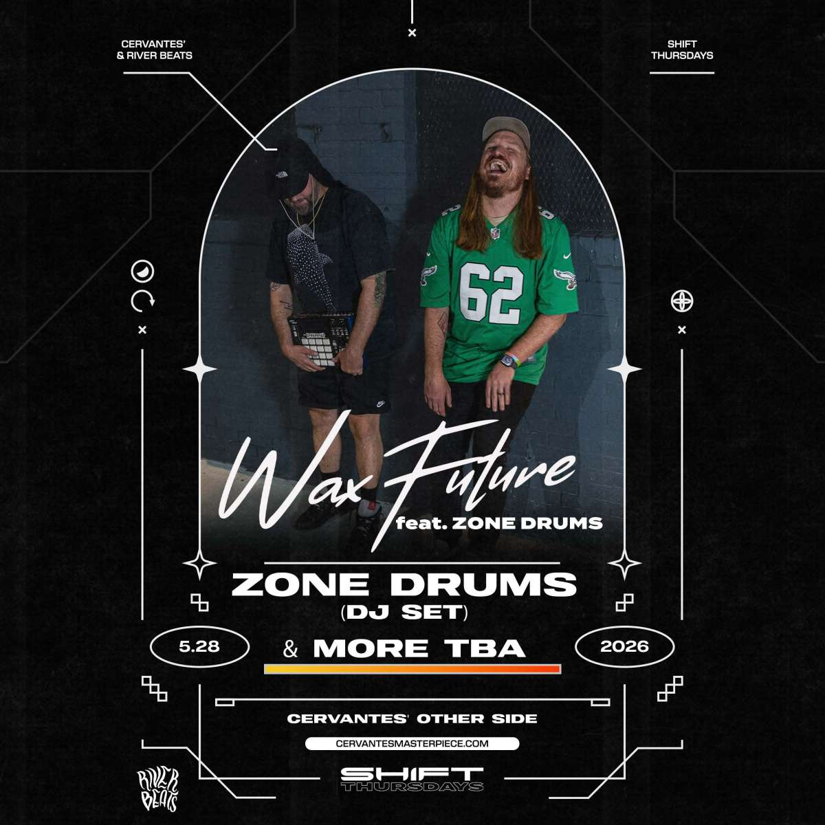 SHIFT Ft. Wax Future ft. Zone Drums w/ Zone Drums (DJ Set)