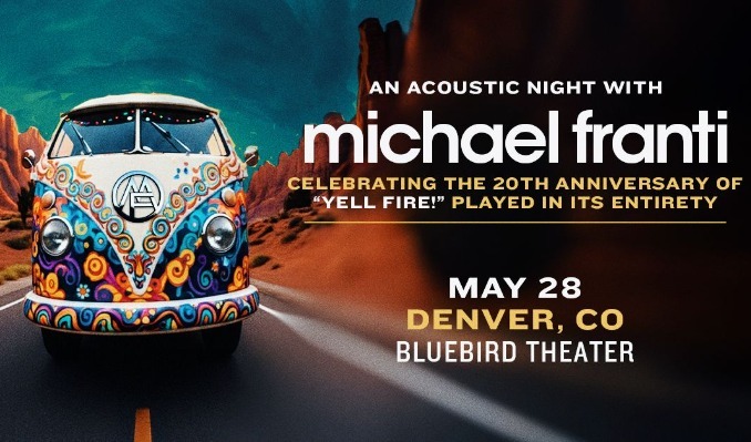 An acoustic night with Michael Franti