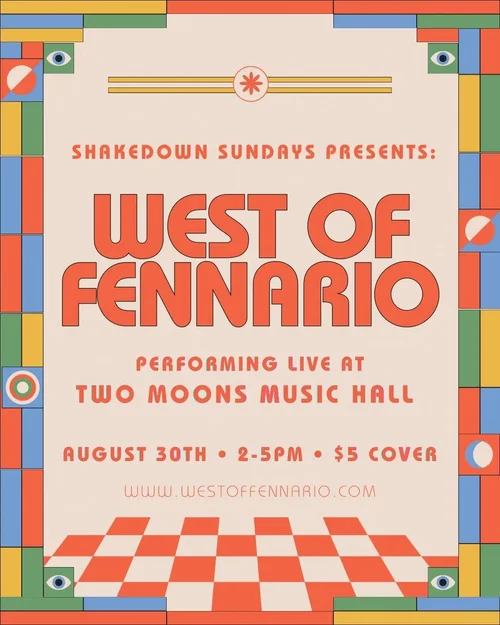 Shakedown Sundays Feat. West of Fennario
