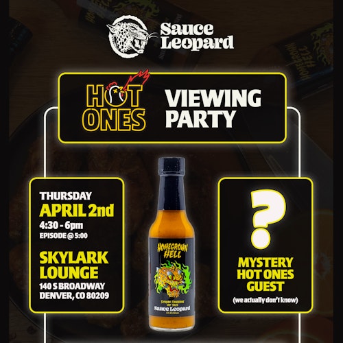Sauce Leopard x Hot Ones Viewing Party