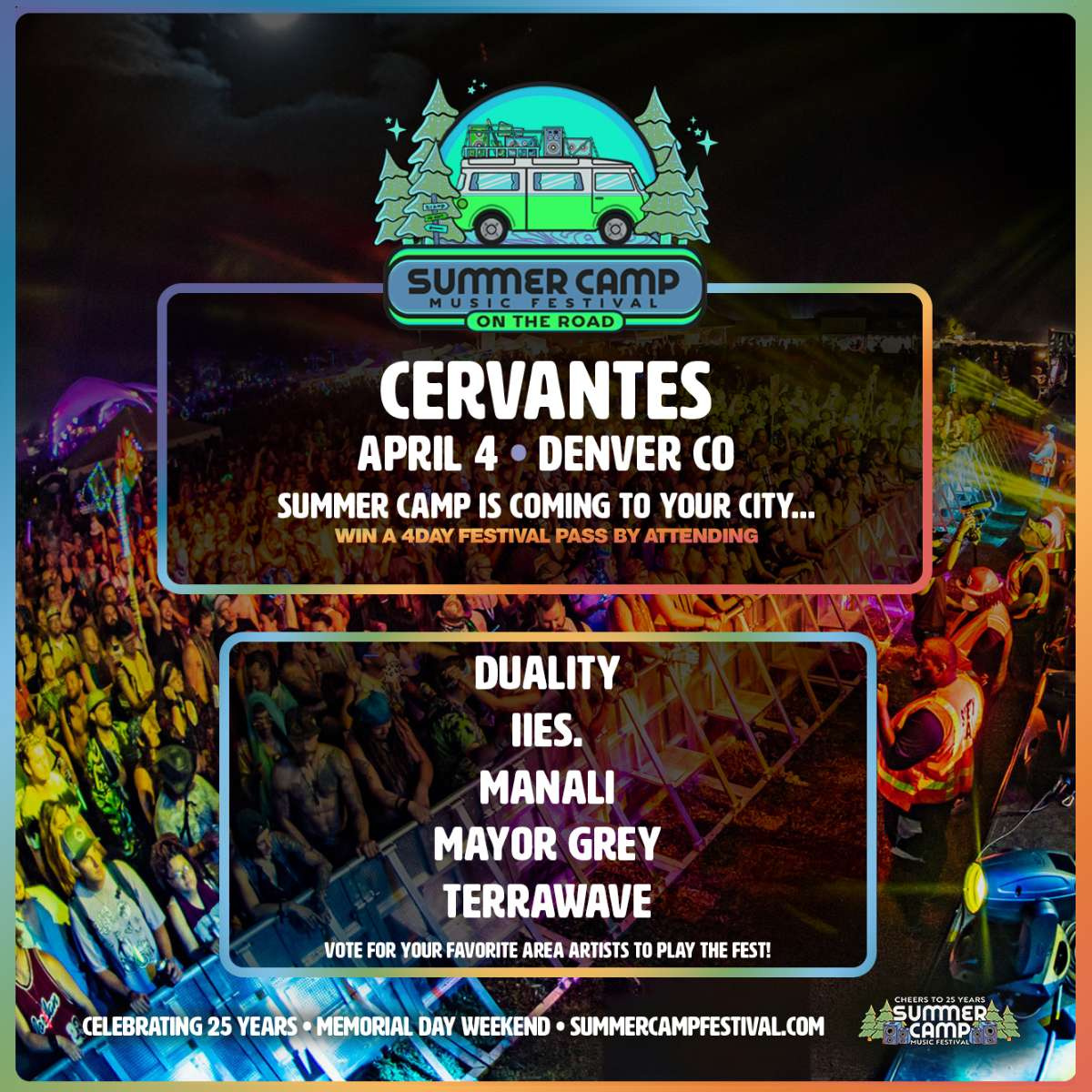 Summer Camp: On The Road Tour Ft. Duality, iies., Manali, Mayor Grey, Terrawave