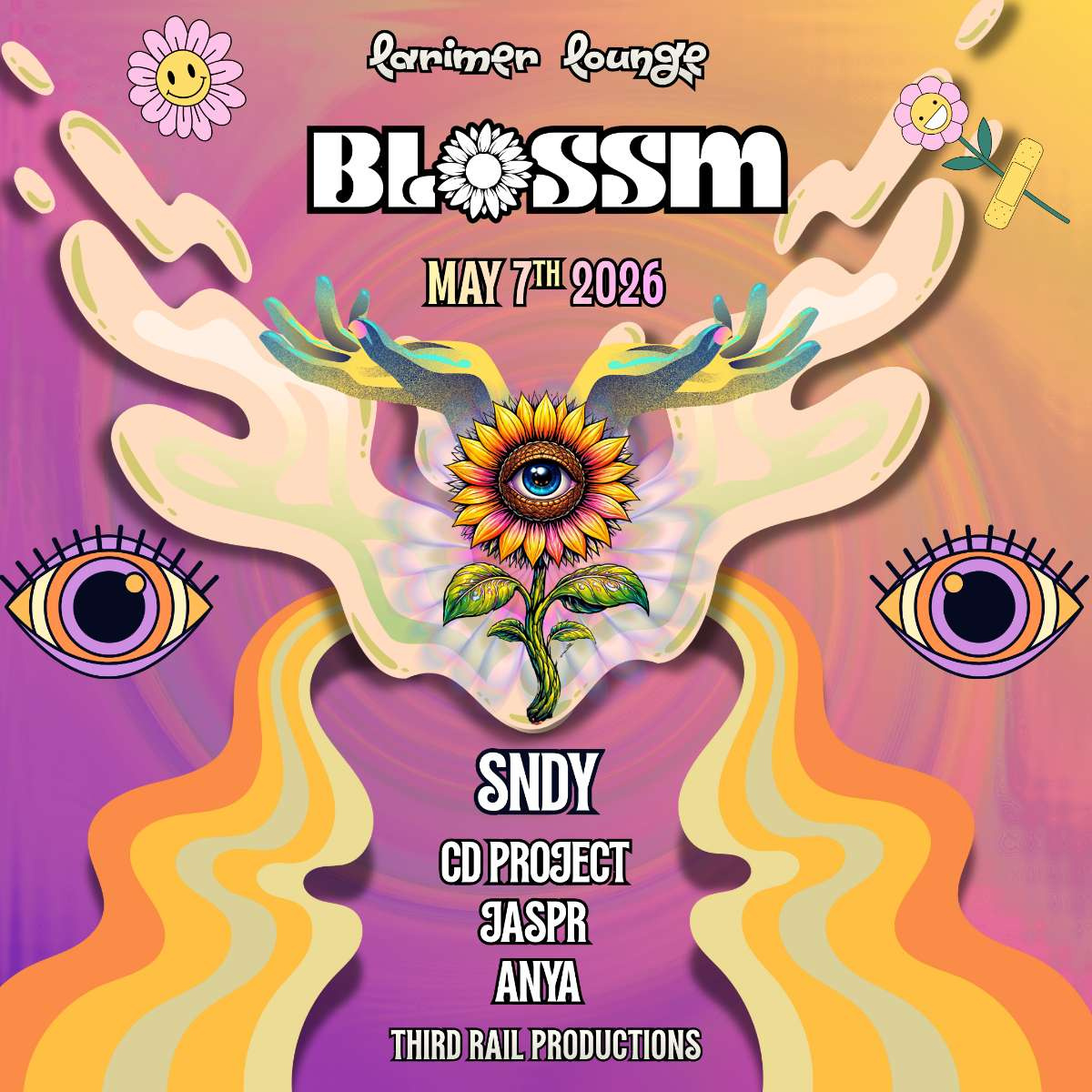 BLOSSM w/ SNDY, JASPR, CD Project + ANYA