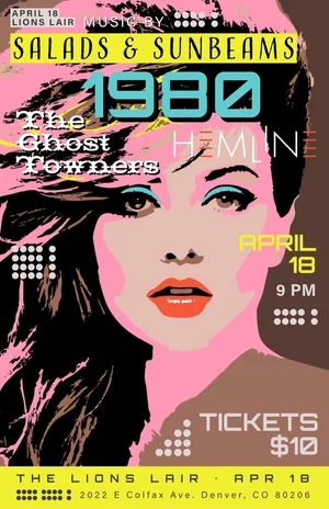 The Ghost-Towners / Hemline / 1980 / Salads & Sunbeams