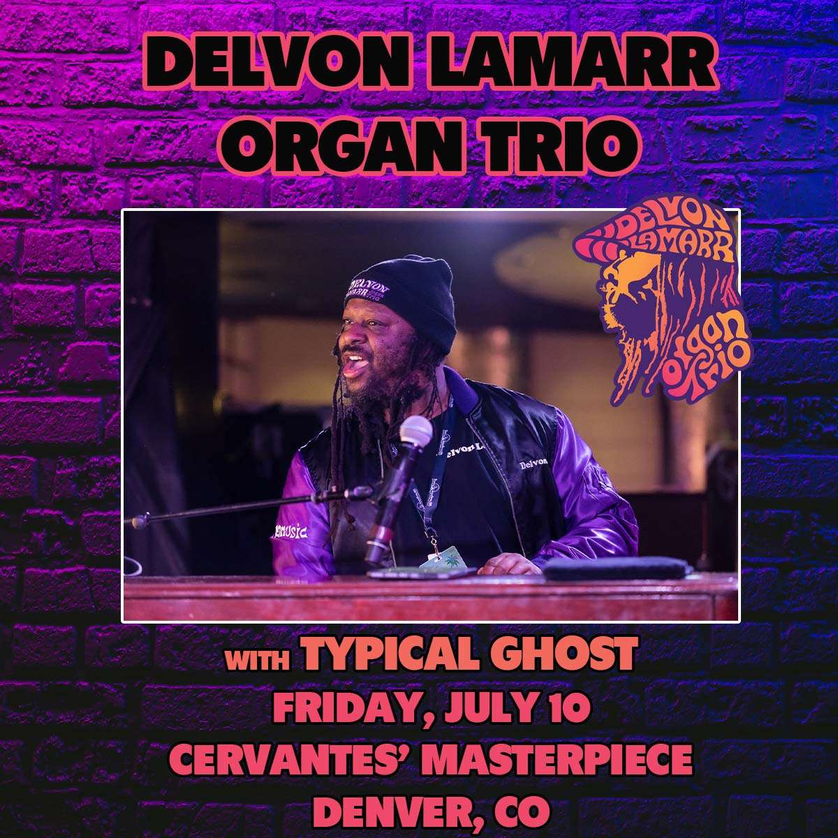 Delvon Lamarr Organ Trio w/ Typical Ghost