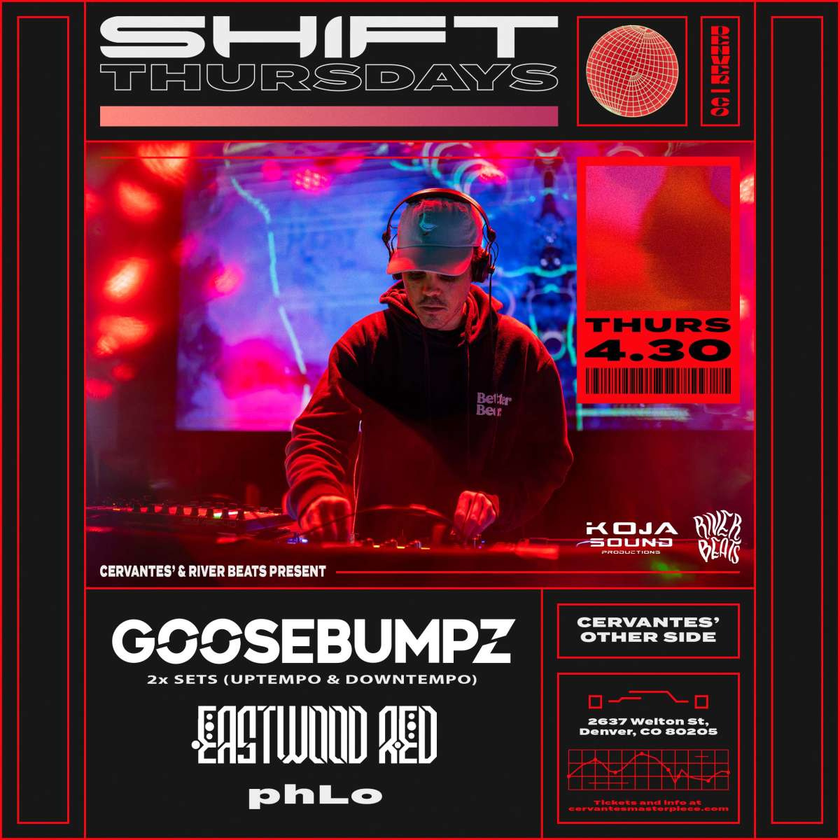 SHIFT Ft. Goosebumpz (2 Sets) w/ Eastwood Red, phLo