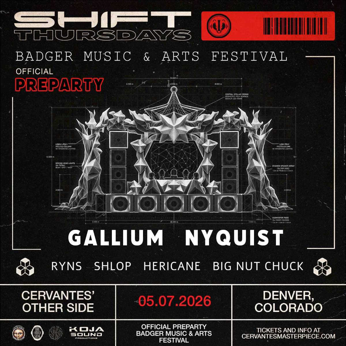 SHIFT Ft. Gallium & Nyquist w/ RYNS, shLOp, Hericane, Big Nut Chuck