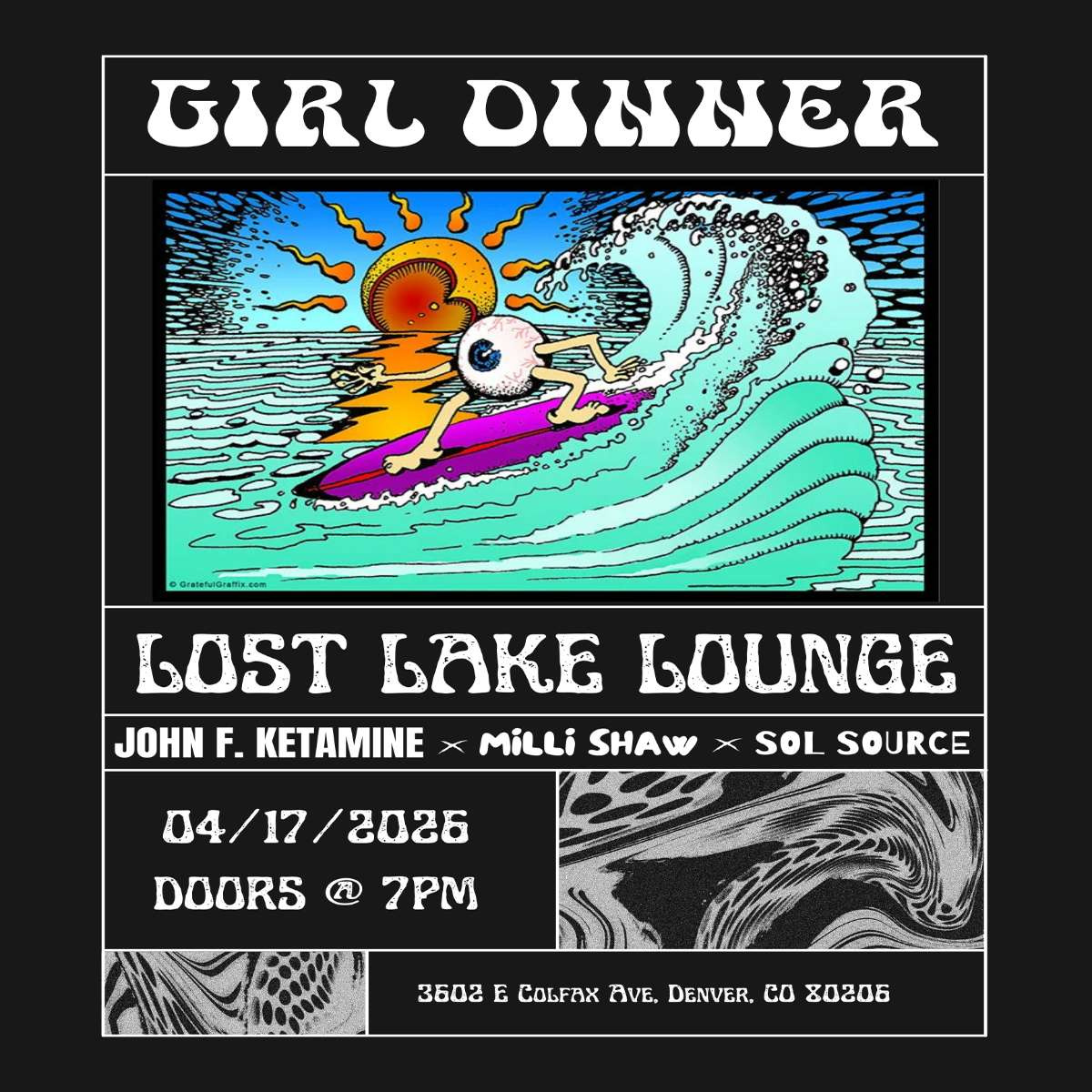 GIRL DINNER w/ John F. Ketamine, Milli Shaw + Sol Source