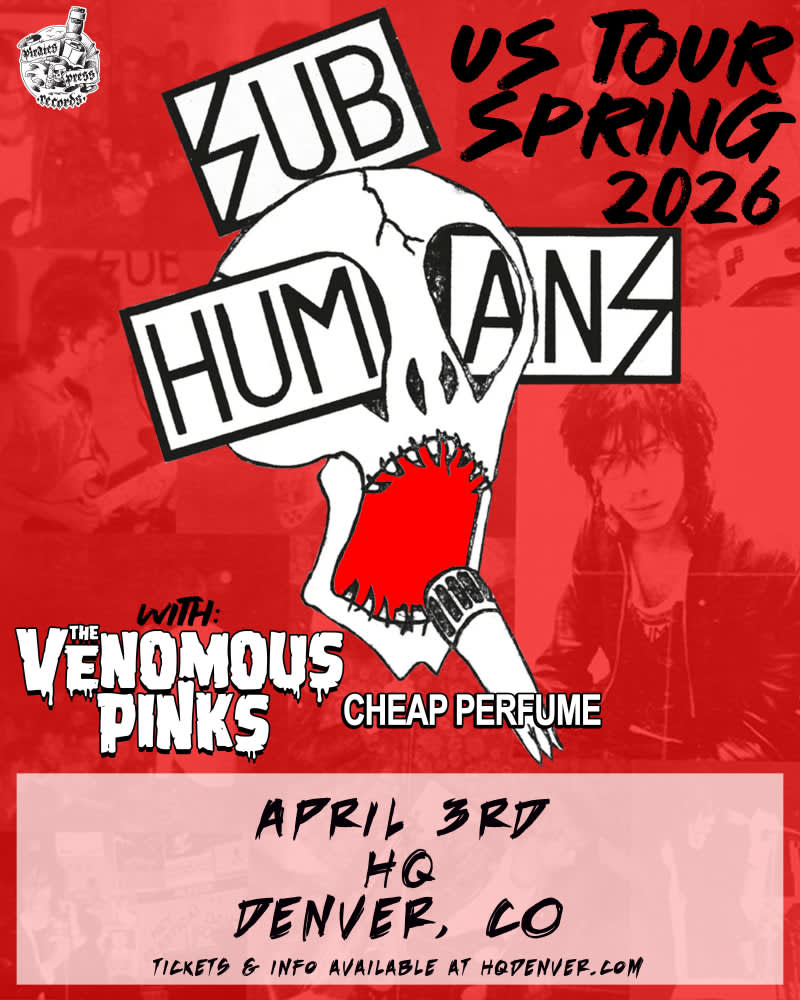 SUBHUMANS - SOLD OUT!!