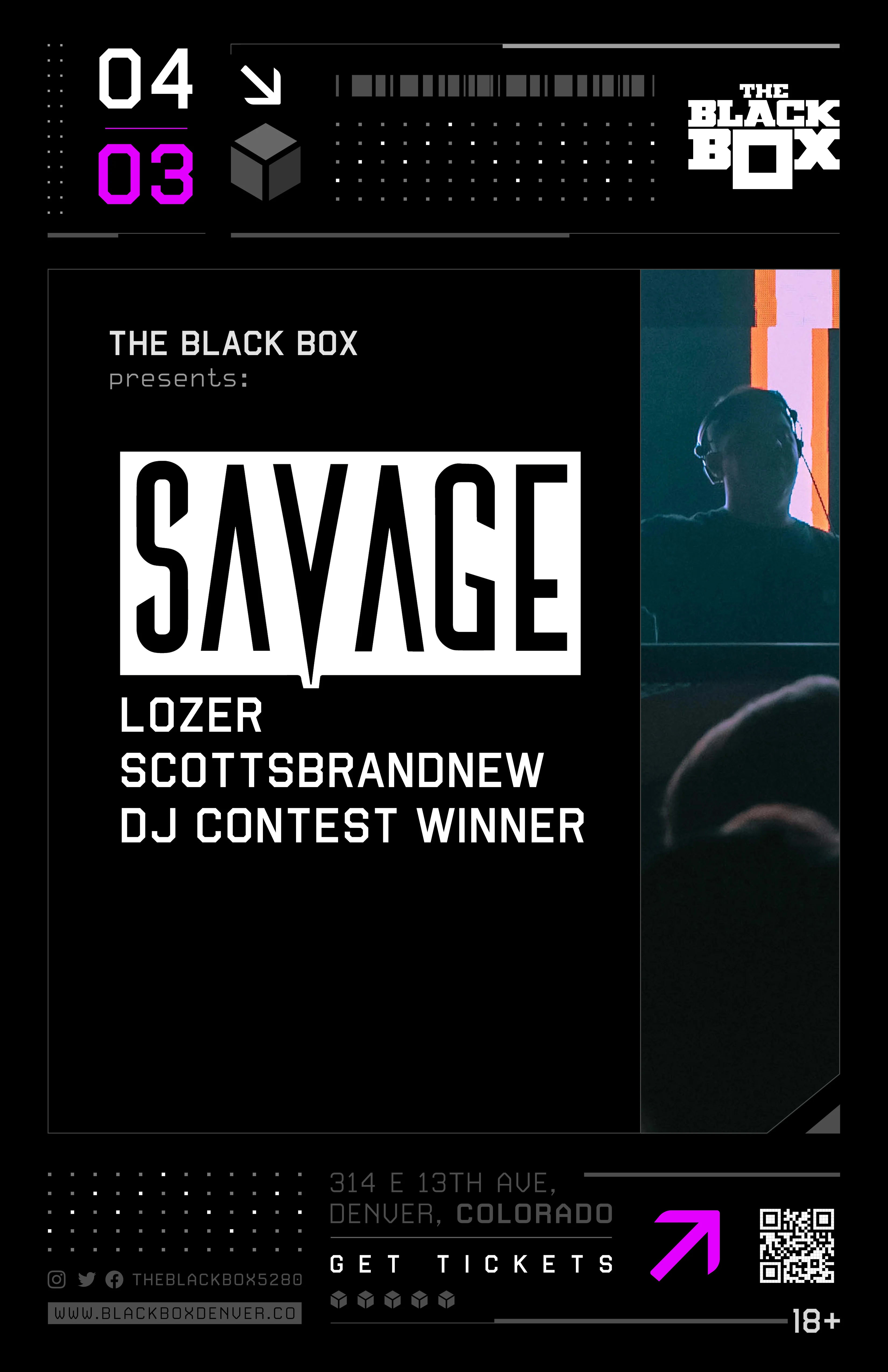 SAVAGE w/ Lozer, Scottsbrandnew