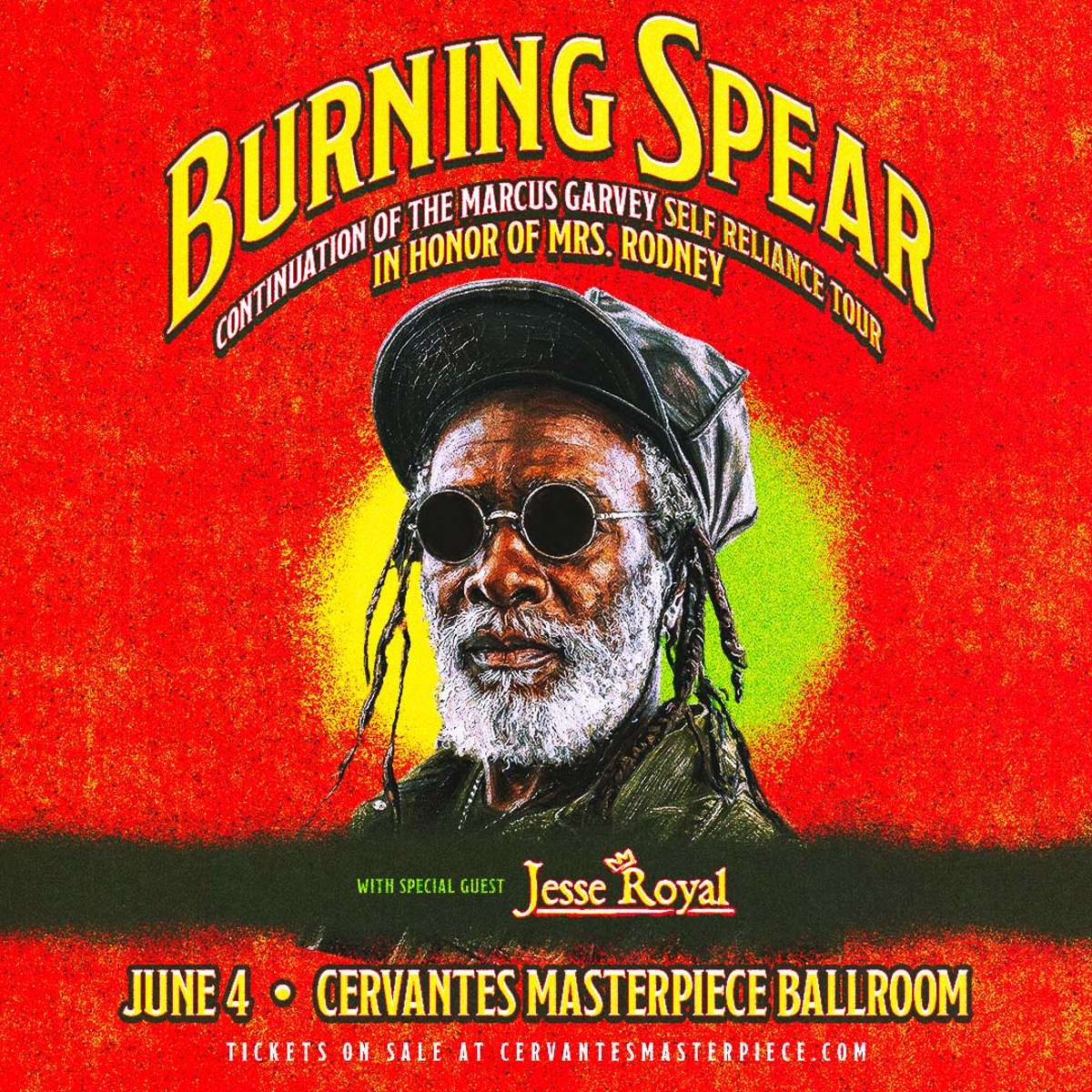 Burning Spear w/ Jesse Royal