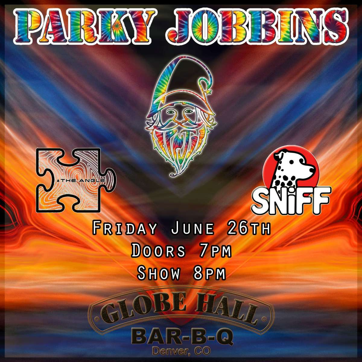 Parky Jobbins w/ The Angle + Sniff