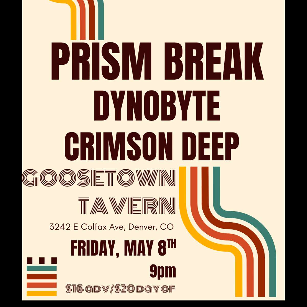 Prism Break w/ Dynobyte + Crimson Deep