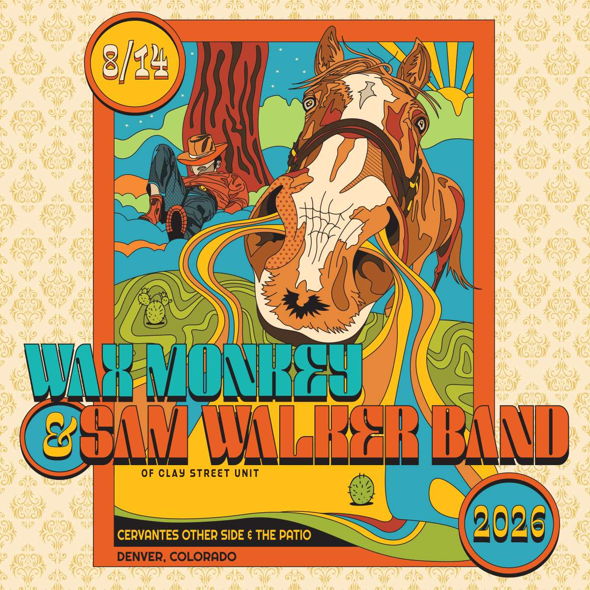 Wax Monkey & Sam Walker Band w/ Special Guests