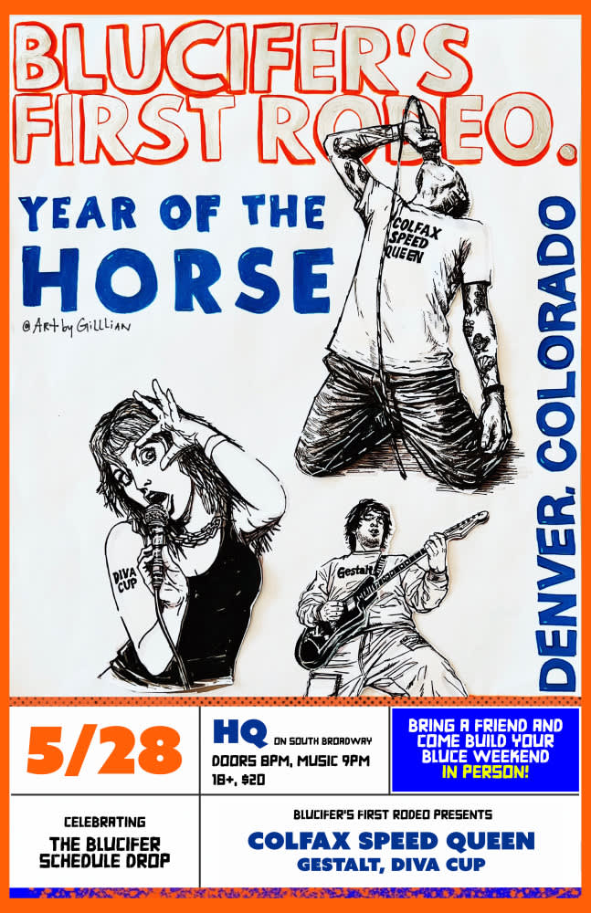 Blucifer's First Rodeo Presents: Colfax Speed Queen