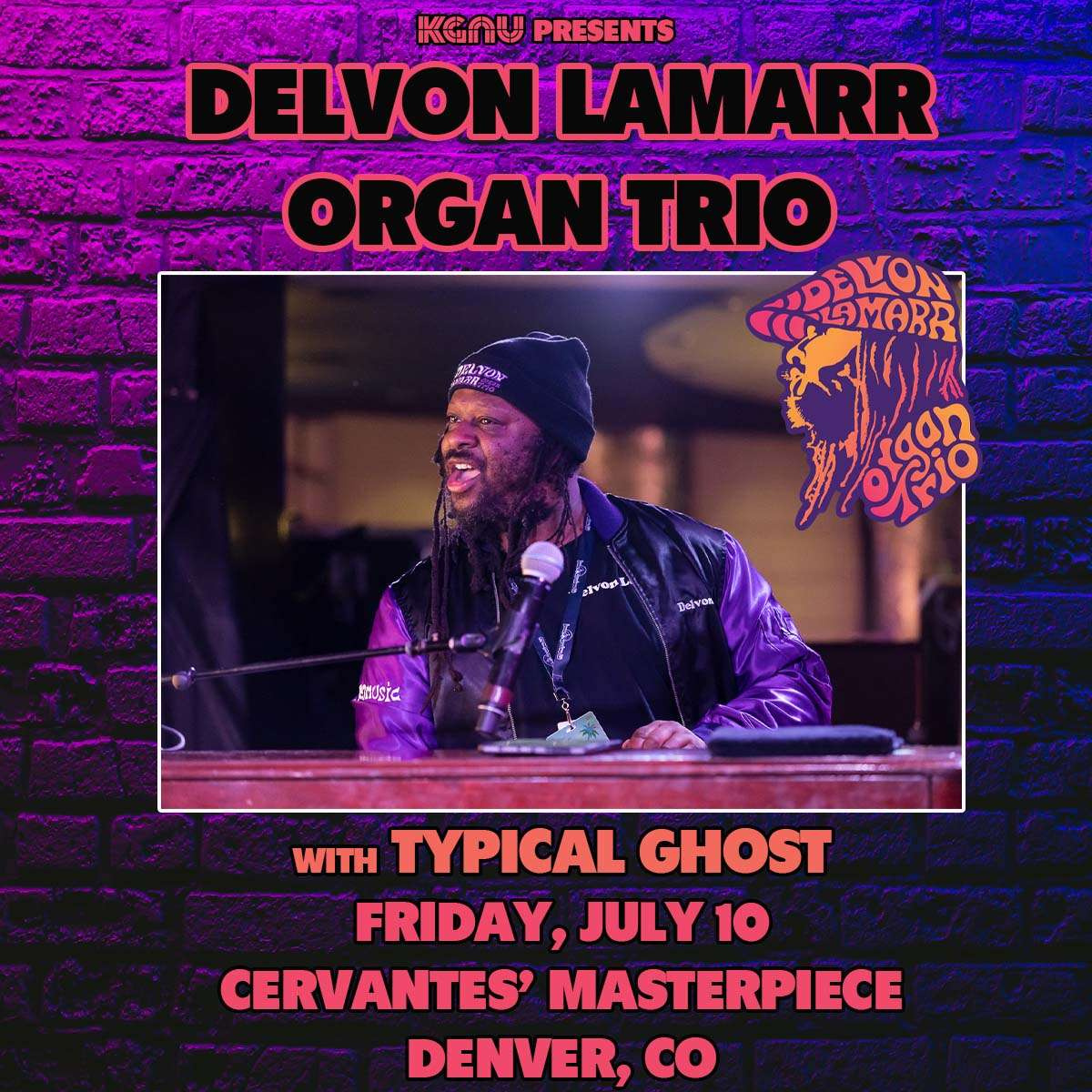 Delvon Lamarr Organ Trio w/ Typical Ghost