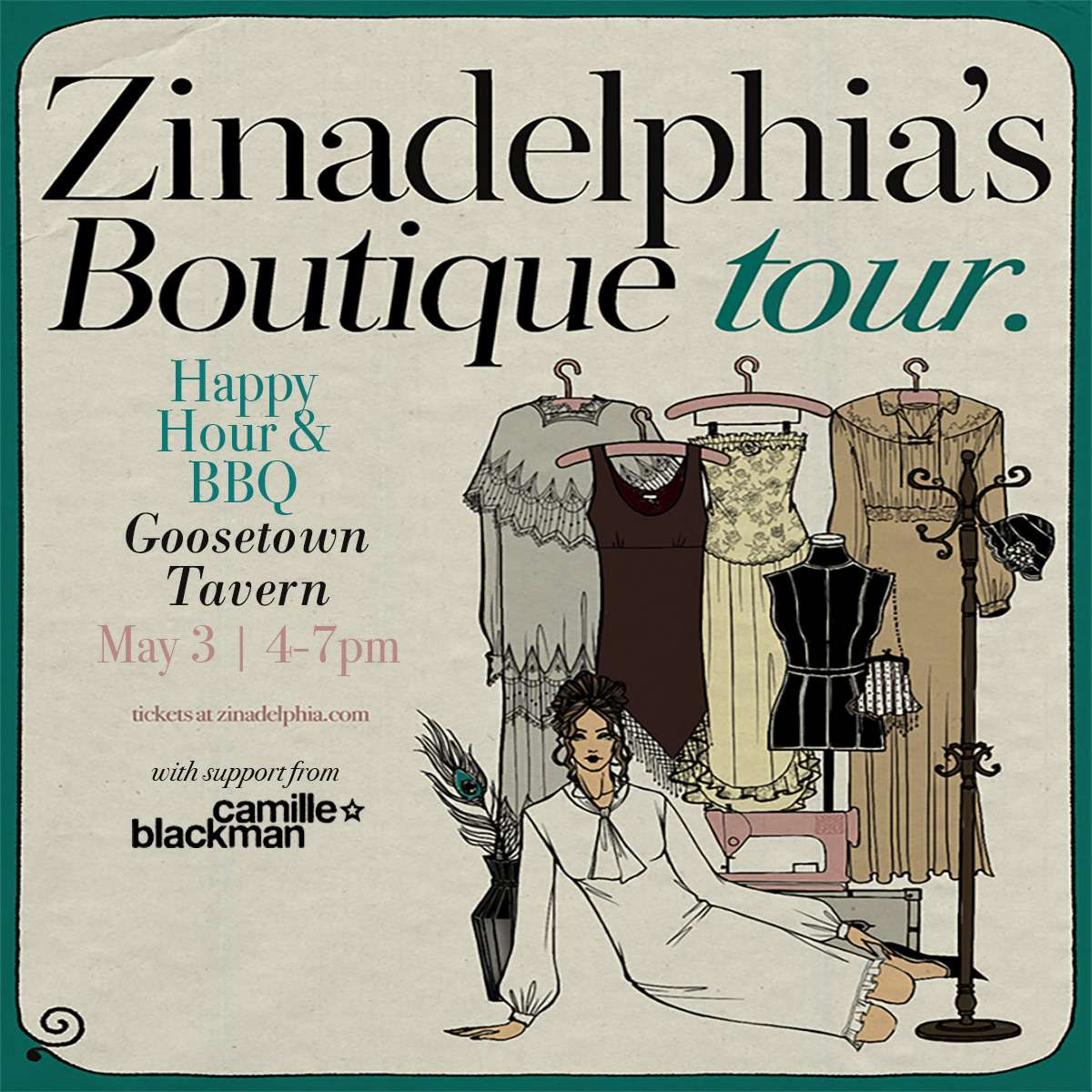 Zinadelphia Happy Hour & BBQ (4-7PM)