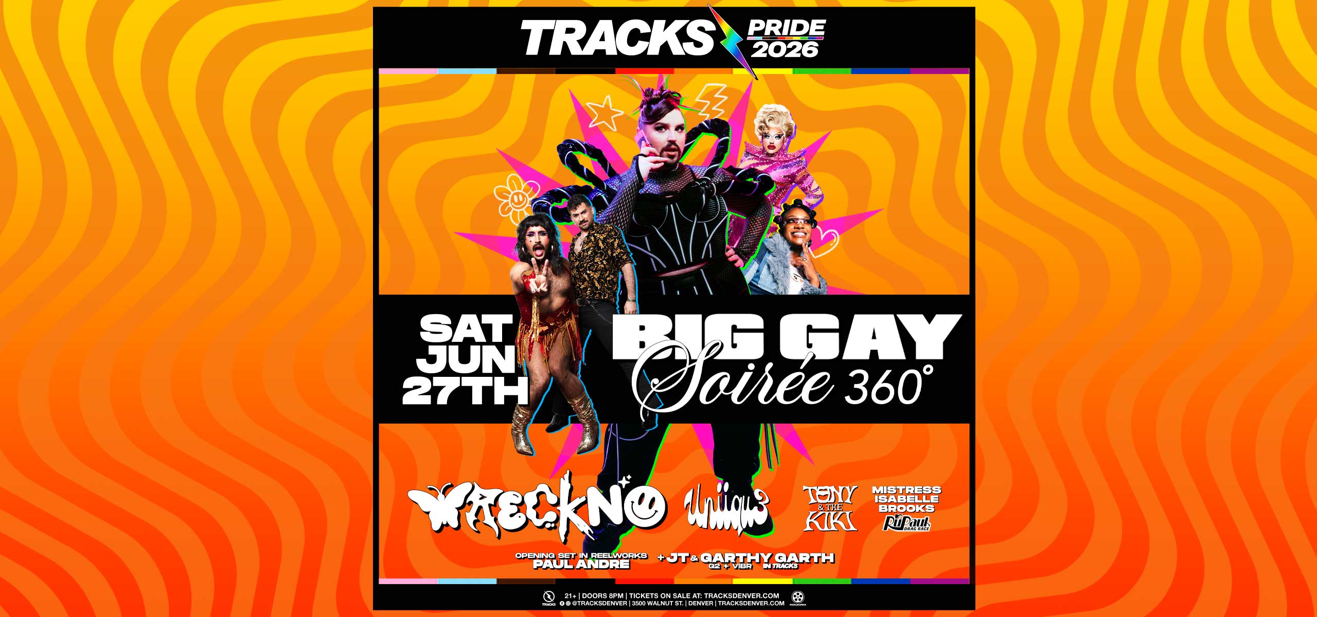 PRIDE 2025 – SAT | 21+ BIG GAY SOIRÉE