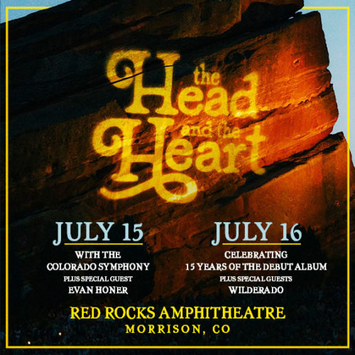 THE HEAD AND THE HEART WITH THE COLORADO SYMPHONY ORCHESTRA