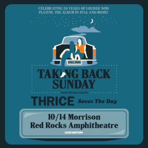 TAKING BACK SUNDAY – LOUDER NOW LIVE