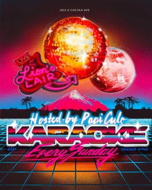 Karaoke at Lion's Lair Hosted by Papi Culo