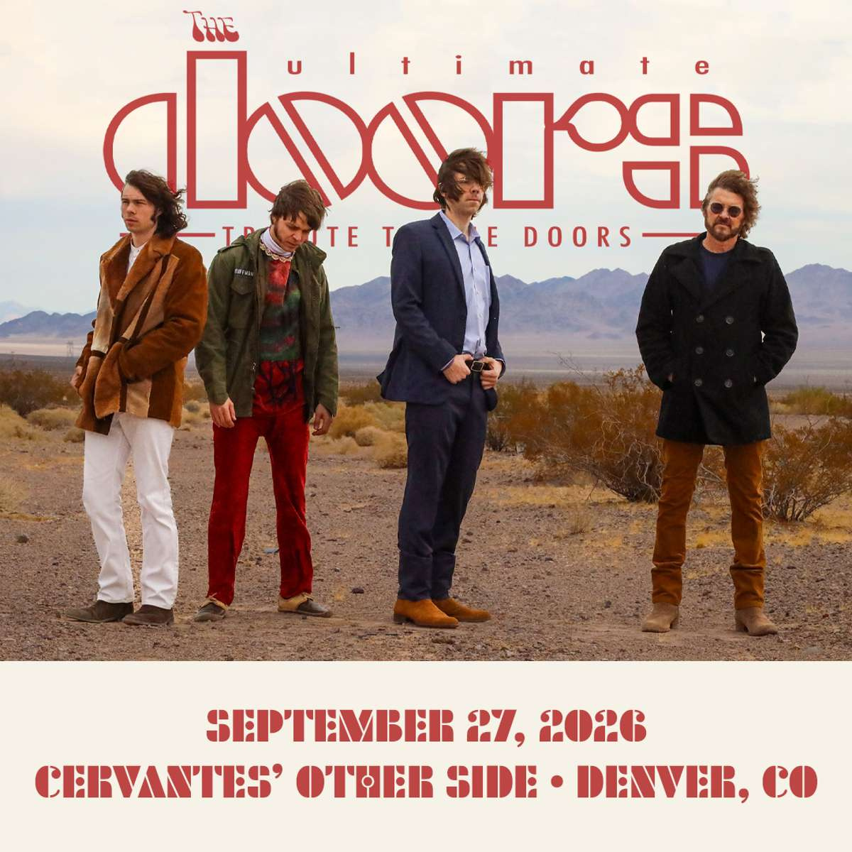 The Ultimate Doors: Tribute to The Doors w/ Special Guests