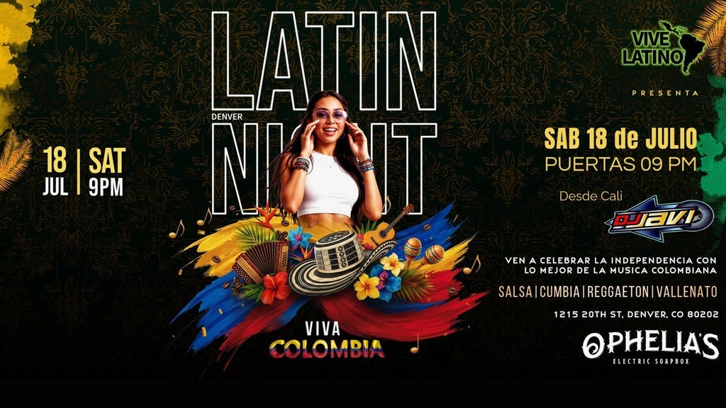 Latin Night – Viva Colombia