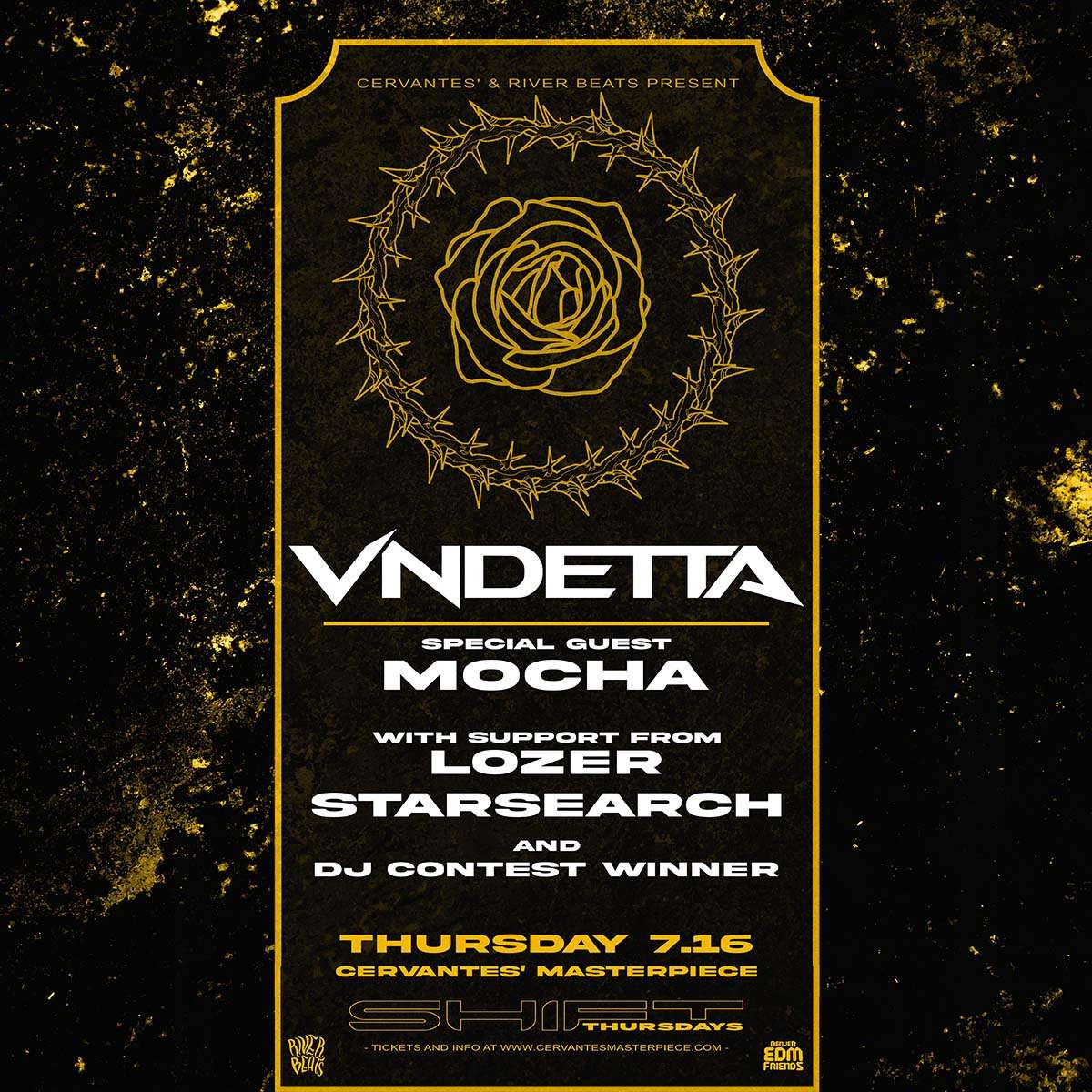 SHIFT Ft. VNDETTA w/ Mocha, LOZER, StarSearch
