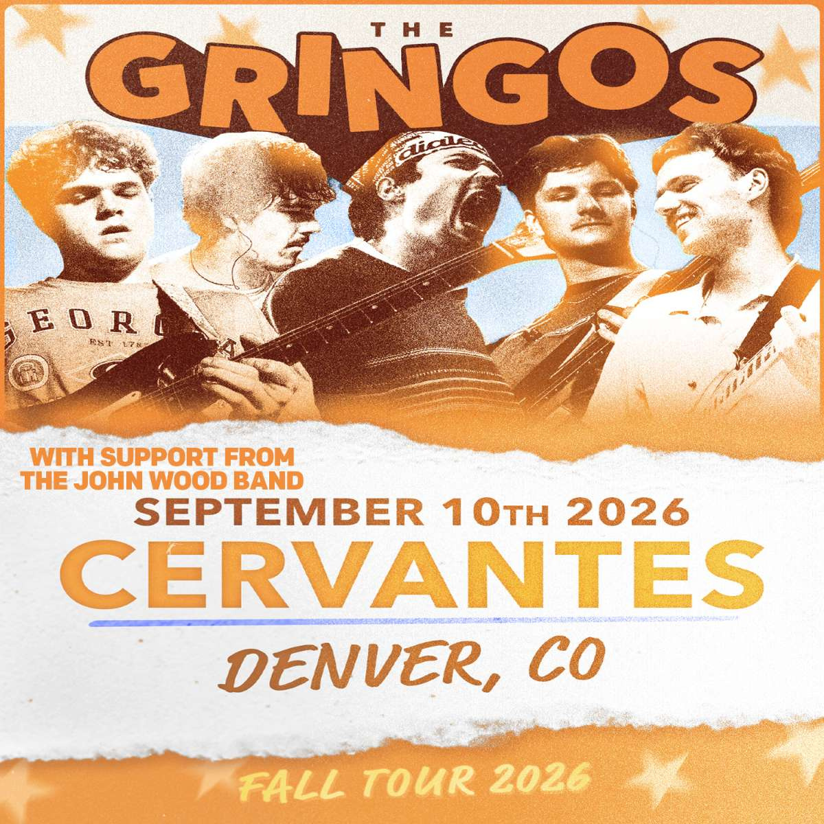The Gringos w/ The John Wood Band