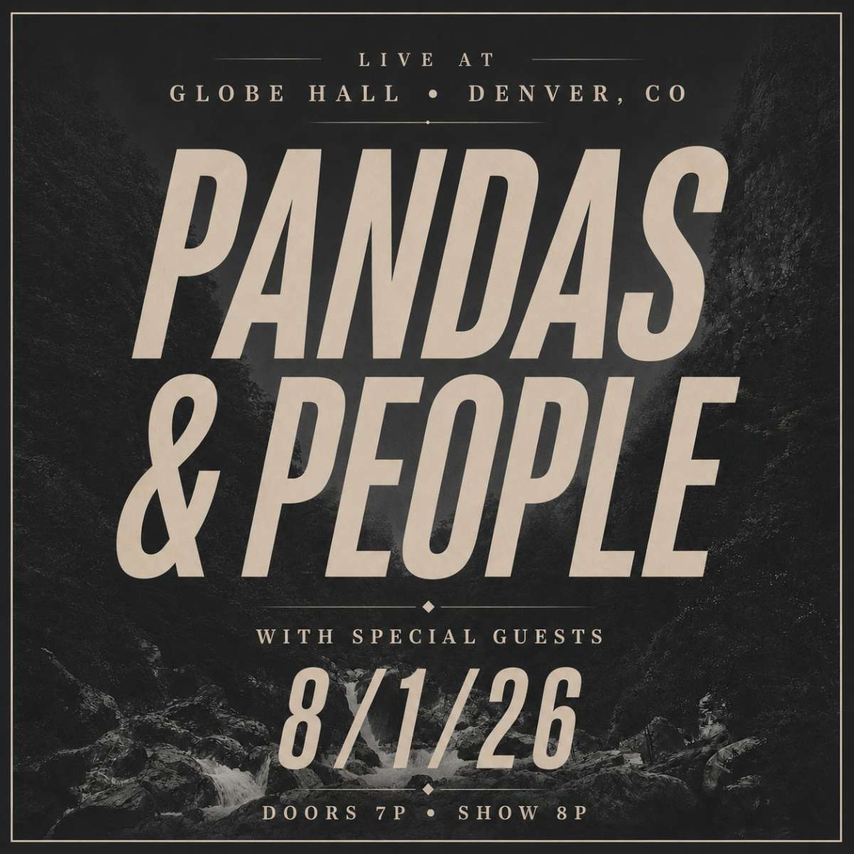 Pandas & People