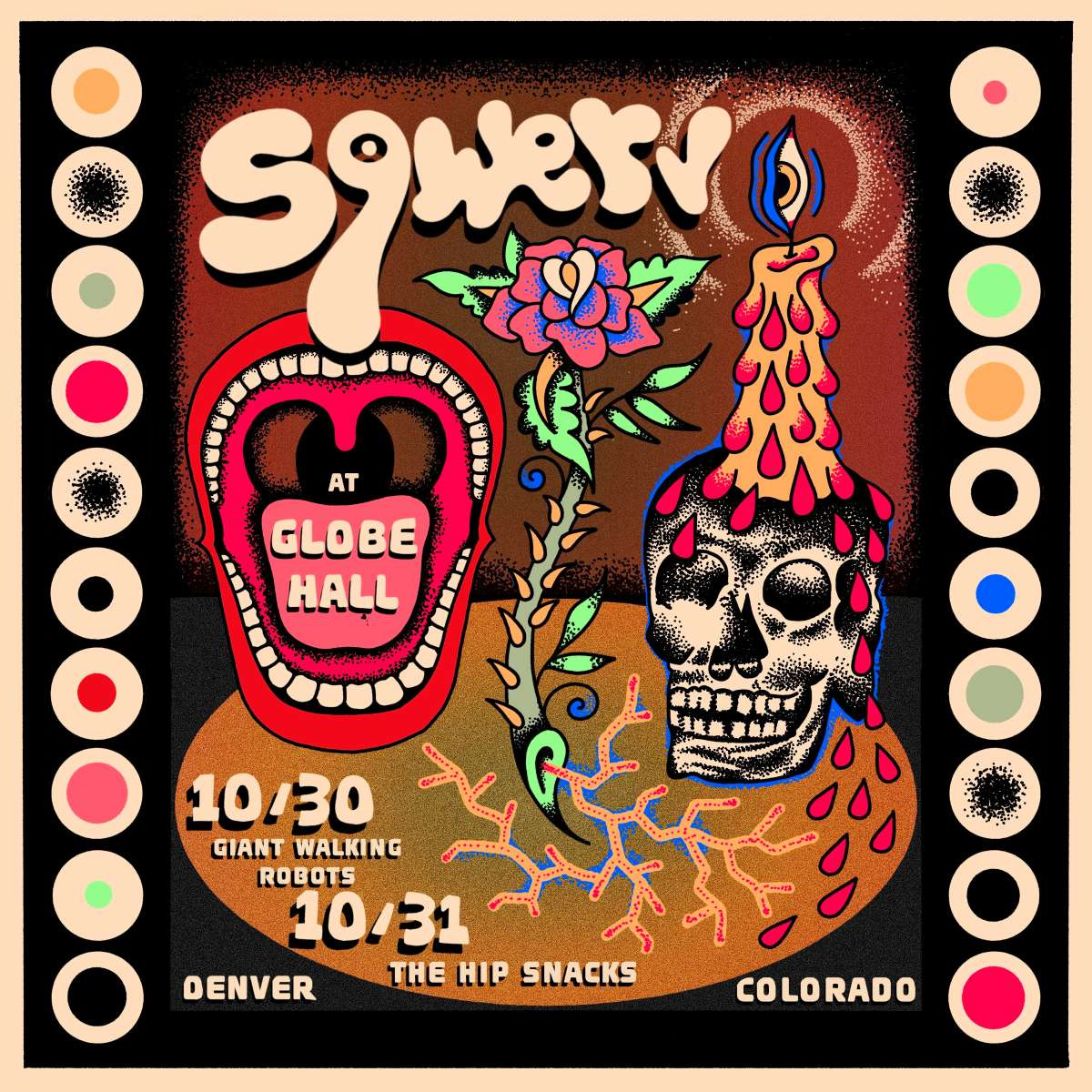 Sqwerv (NIGHT 2) w/ The Hip Snacks