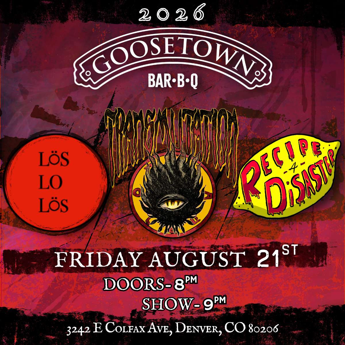 Recipe 4 Disaster w/ Transmutation + Los Lo Los