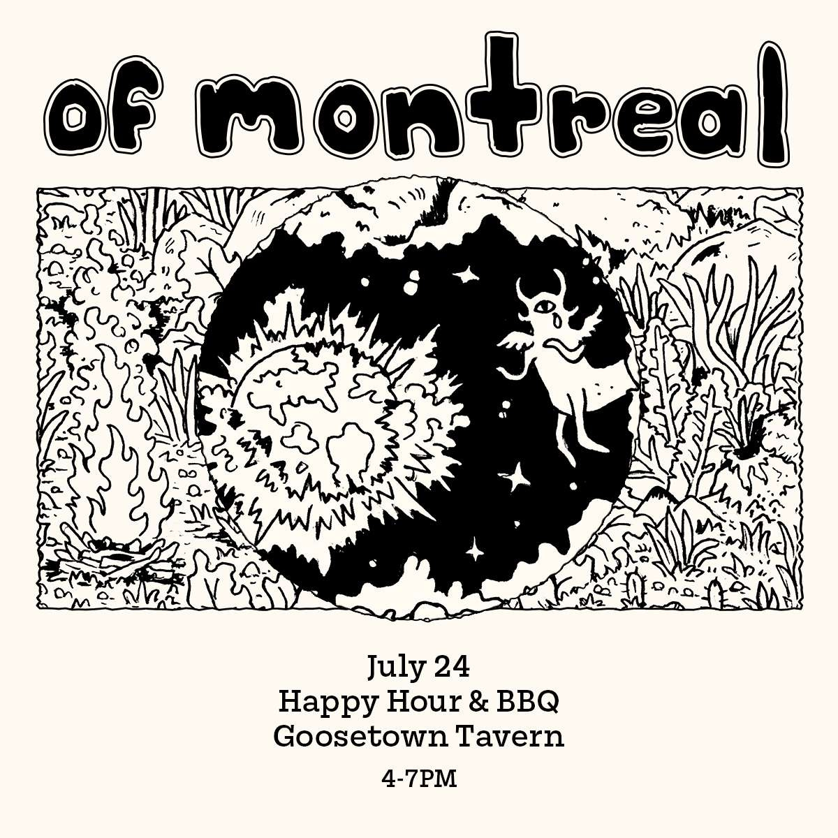 of Montreal Happy Hour & BBQ (4-7PM)