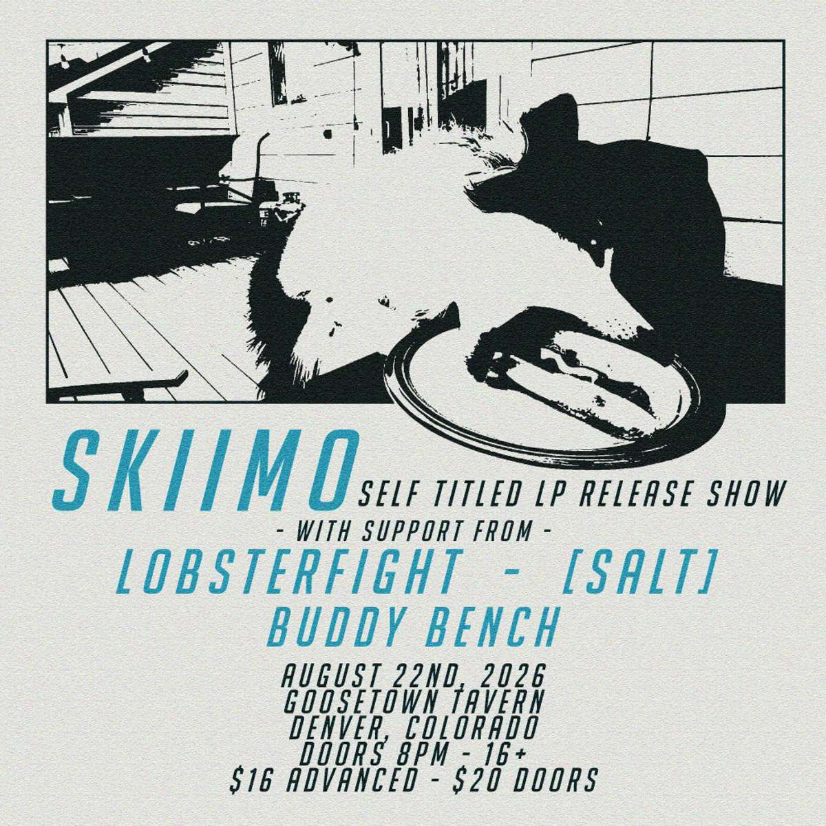Skiimo w/ Lobsterfight, [Salt] + Buddy Bench
