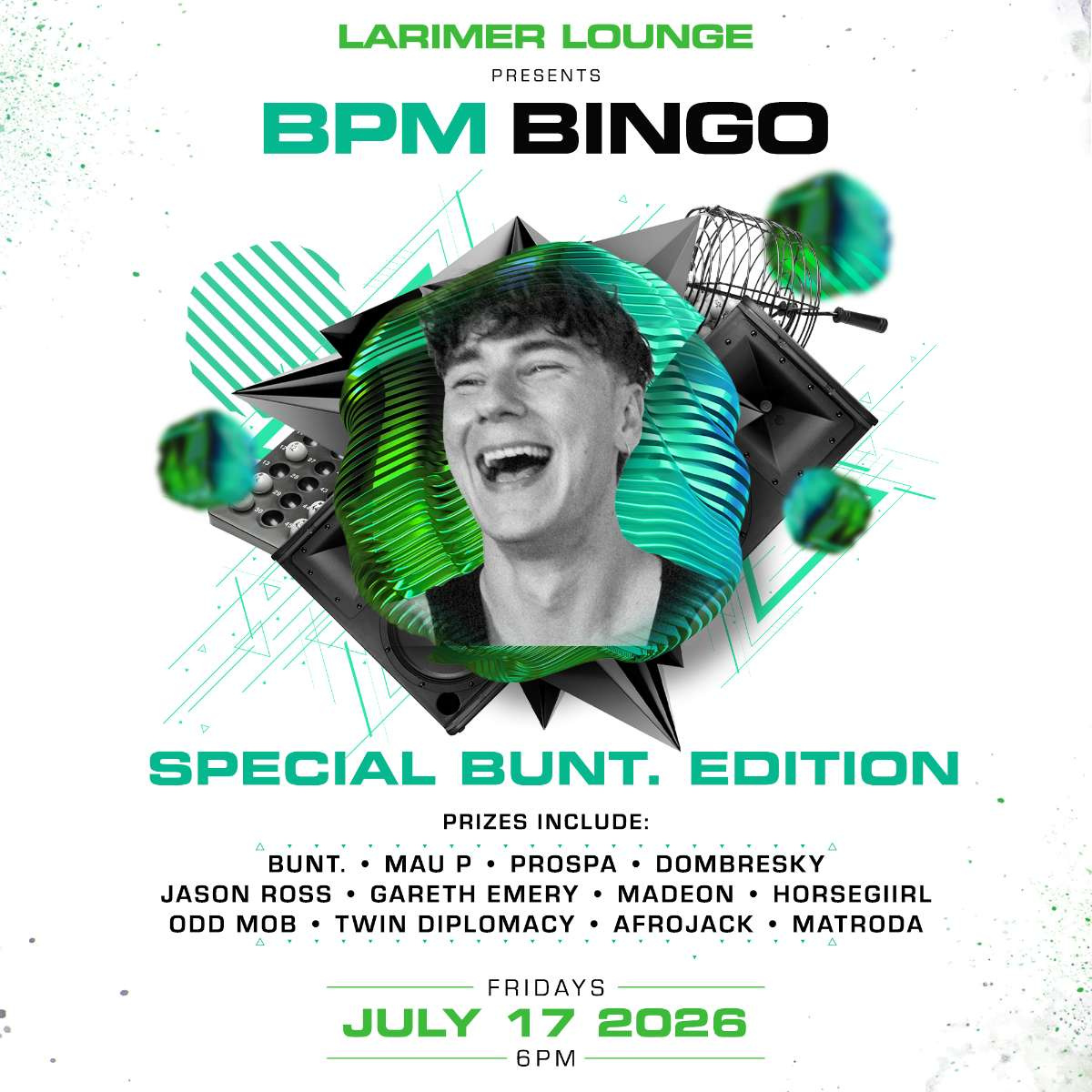 BPM BINGO- special BUNT. edition!