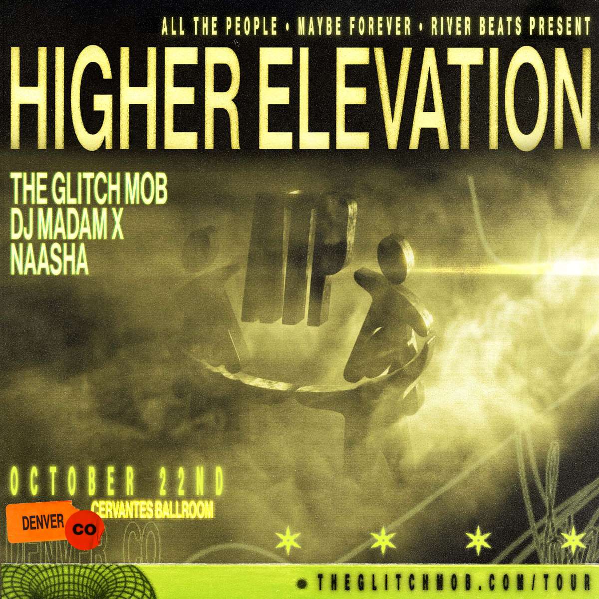 The Glitch Mob w/ Madam X, Naasha – SHIFT Thursday – Higher Elevation – 360 In The Round