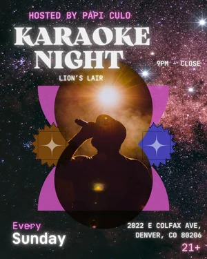 Karaoke at Lion's Lair Hosted by Papi Culo