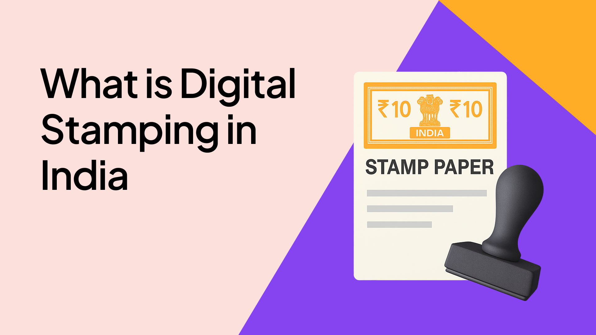 What is Digital Stamping in India