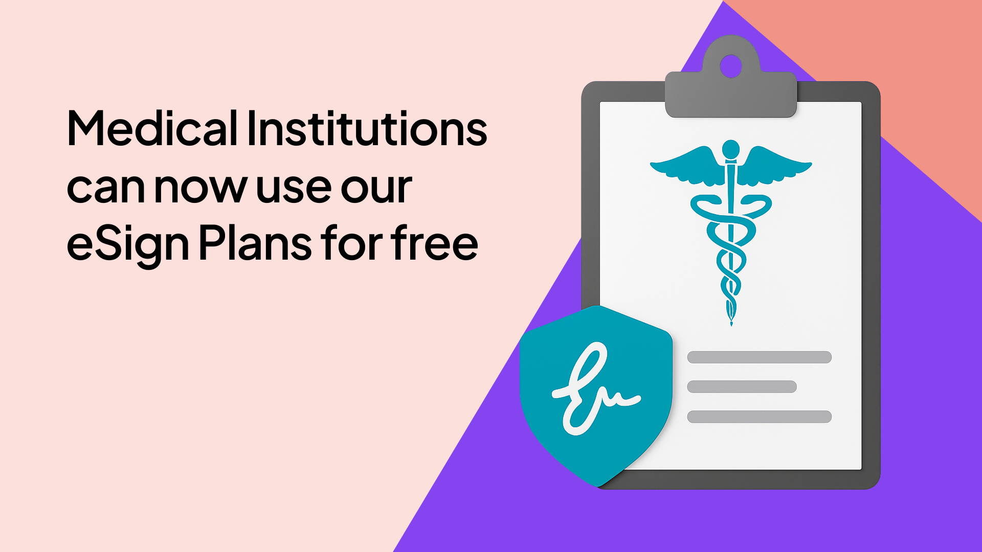Medical Institutions can now use Leegality eSign Plans for free