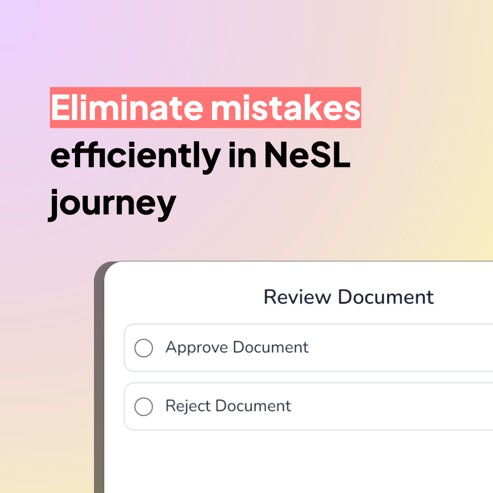 Aadhaar eSign Verification for NeSL - related feature 2