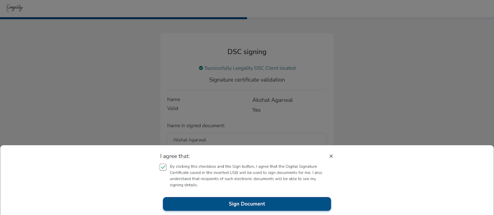 How to use DSC Tokens for signing a document